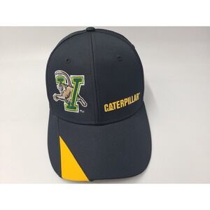 University of Vermont Catamounts CAT Caterpillar Strapback Hat Cap NCAA Black